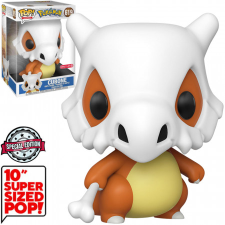 Funko Pop Pokmon Exclusive - Cubone 619 (super Sized 10