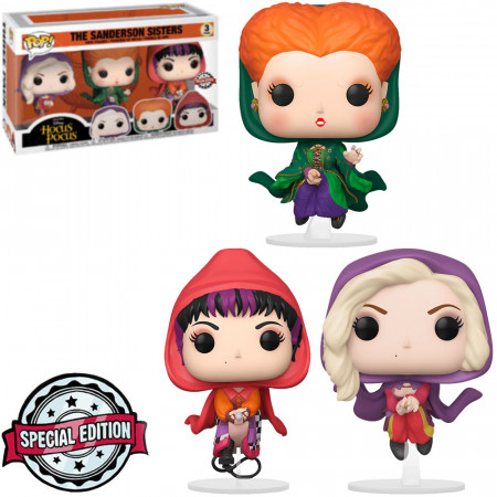 Funko Pop Disney Hocus Pocus Exclusive - The Sanderson Sisters (3 Pack)