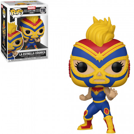 Funko Pop Marvel Lucha Libre Edition - La Estrella Csmica 710