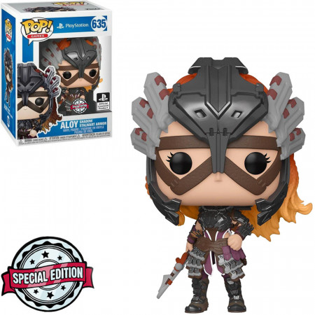 Funko Pop Playstation Horizon Zero Dawn Exclusive - Aloy Shadow Stalwart Armor 635