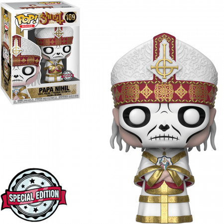 Funko Pop Rocks Ghost Exclusive - Papa Nihil 169 (metallic)