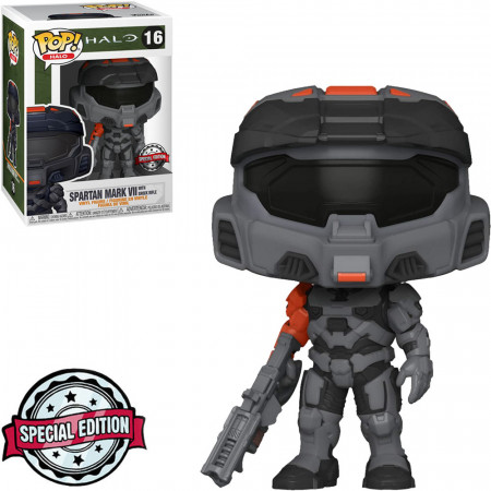 Funko Pop Halo Exclusive - Spartan Mark Vii With Shock Rifle 16