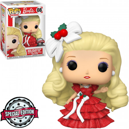 Funko Pop Barbie Exclusive - Holiday Barbie 1988 08