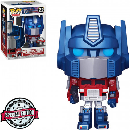 Funko Pop Transformers Exclusive - Optimus Prime (metallic) 22
