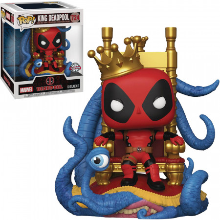 Funko Pop Marvel Deadpool Deluxe - King Deadpool 724