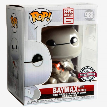 Funko Pop Disney Big Hero 6 Exclusive - Baymax W/mochi 988 (super Sized 6