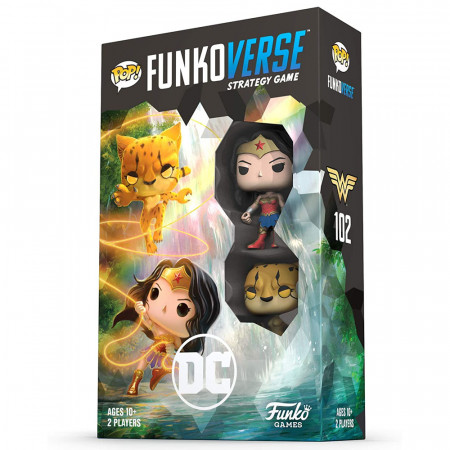 Jogo de Tabuleiro Pop Funkoverse - Wonder Woman