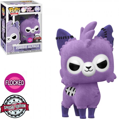Funko Pop Tasty Peach Exclusive - Zombie Alpaca 86 (flocked)