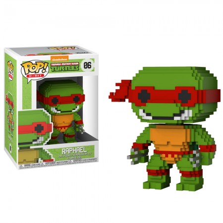 Funko Pop 8-bit Turtles Ninja - Raphael 06