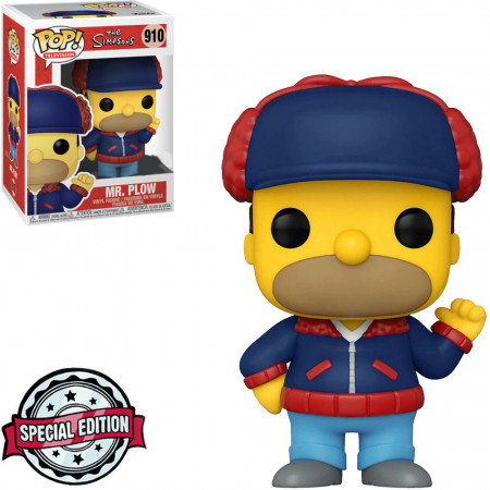 Funko Pop The Simpsons Exclusive - Homer Mr. Plow 910