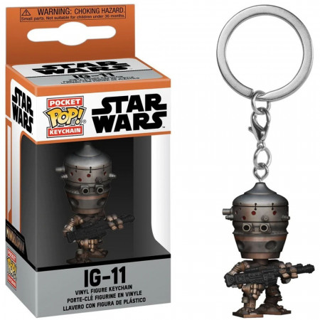 Chaveiro Funko Pocket Pop Keychain Star Wars - Ig-11