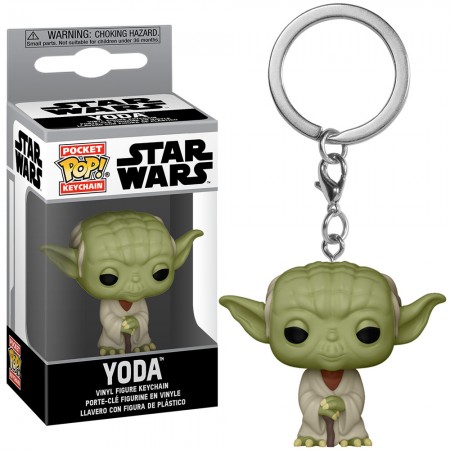 Chaveiro Funko Pocket Pop Keychain Star Wars - Yoda