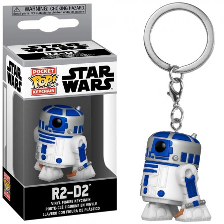 Chaveiro Funko Pocket Pop Keychain Star Wars - R2-d2