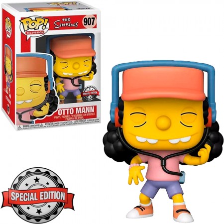 Funko Pop The Simpsons Exclusive - Otto Mann 907