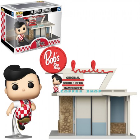 Funko Pop Town Bob's Big Boy - Big Boy With Restaurant 22