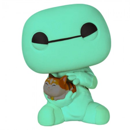 Funko Pop Chase Disney Big Hero 6 Exclusive - Baymax W/mochi 988 (super Sized 6