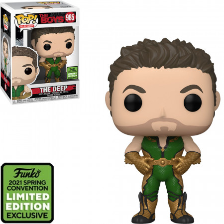 Funko Pop The Boys Exclusive Eccc 2021 - The Deep 985