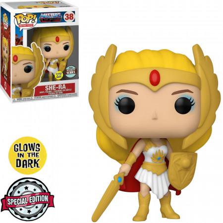 Funko Pop Masters Of The Universe Exclusive - She-ra 38 (glow In The Dark)