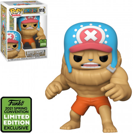 Funko Pop One Piece Exclusive Eccc 2021 - Buffed Chopper 918