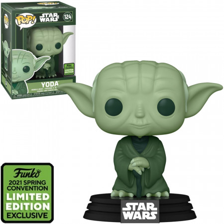 Funko Pop Star Wars Exclusive Eccc 2021 - Yoda 124