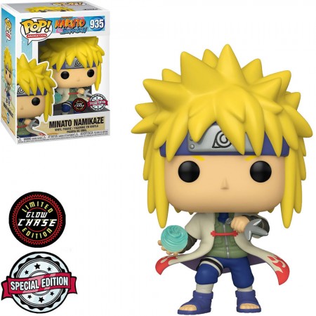 Funko Pop Naruto Shippuden Exclusive - Minato Namikaze 935 (glow Chase)