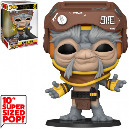 Funko Pop Star Wars - Babu Frik 435 (super Sized 10