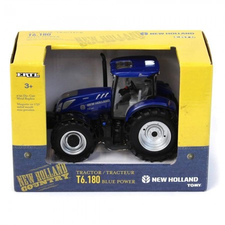 Trator Ertl - New Holland T6.180 Blue Power - Escala 1/32 (13957)