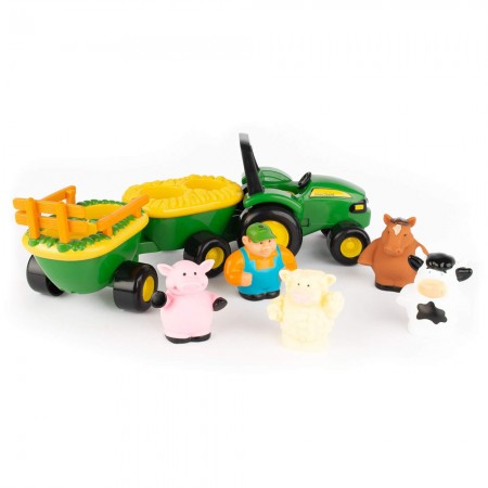 Playset Tomy - John Deere Animal Sounds Hayride (34908)