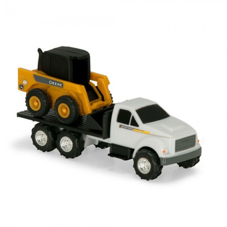 Caminho Tomy - John Deere And Skidsteer - Escala 1/64 (37308)