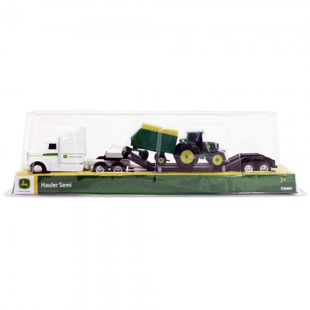 Caminho Tomy - John Deere Remorque With Tractor - Escala 1/64 (37382p93)