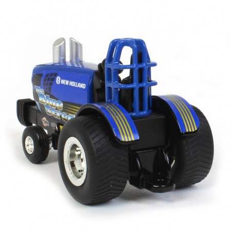 Trator Ertl - New Holland Puller The Blue Streak - Escala 1/64 (37924a)