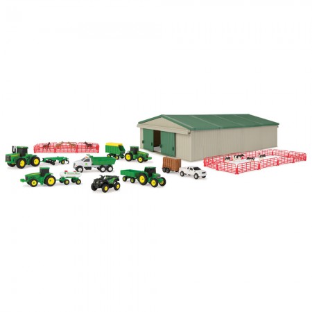 Playset Tomy - John Deere Farm Toy With 70 Pieces (46276ap)