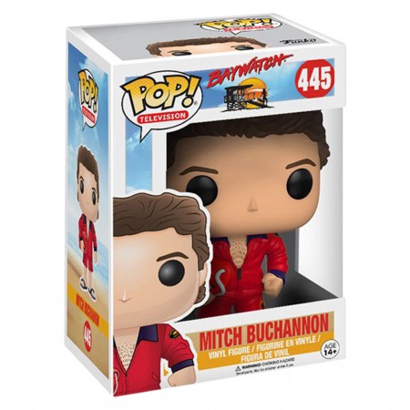 Funko Pop Television Baywatch - Mitch Buchannon 445