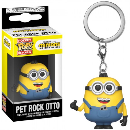 Chaveiro Funko Pocket Pop Keychain Minions 2 - Pet Rock Otto