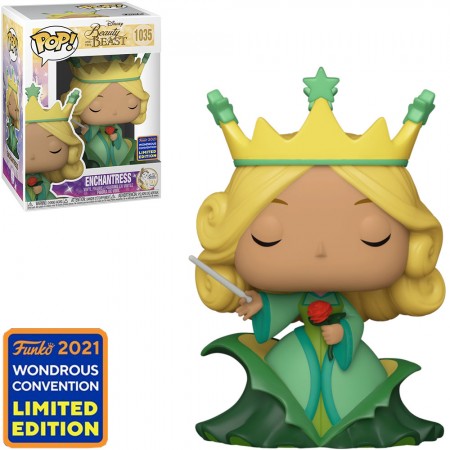 Funko Pop Disney Beauty And The Beast Exclusive Wdc 2021 - Enchantress 1035