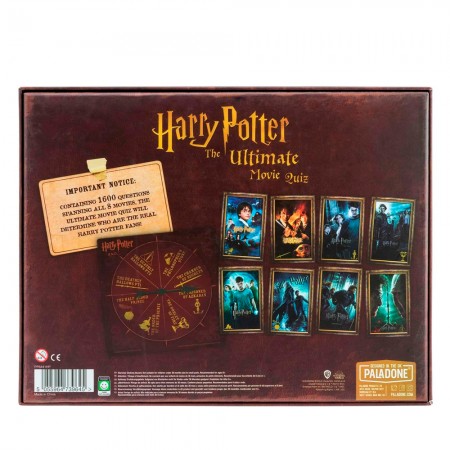Jogo de Cartas Paladone Harry Potter - The Ultimate Movie Quiz