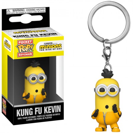 Chaveiro Funko Pocket Pop Keychain Minions 2 - Kung Fu Kevin