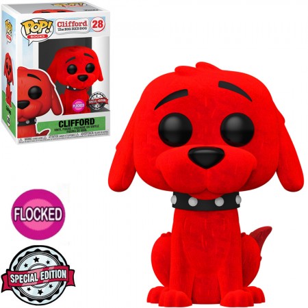 Funko Pop Clifford The Big Red Dog Exclusive - Clifford 28 (flocked)