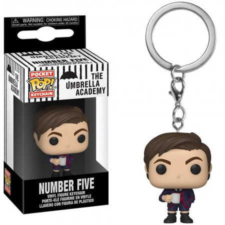 Chaveiro Funko Pocket Pop Keychain The Umbrella Academy - Number Five