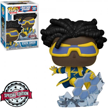 Funko Pop Justice League Exclusive - Static Shock 387