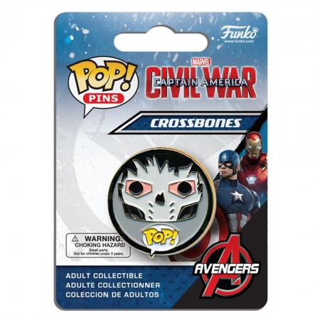 Funko Pop Pins Captain America Crossbones