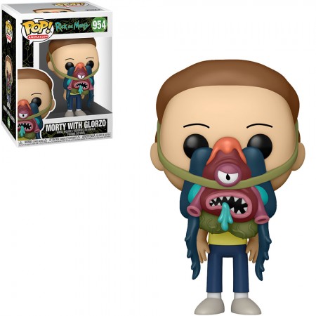 Funko Pop Rick And Morty - Morty With Glorzo 954