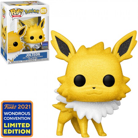 Funko Pop Pokmon Exclusive Wdc 2021 - Jolteon 628 (diamond Collection)