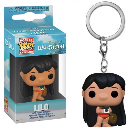 Chaveiro Funko Pocket Pop Keychain Disney Lilo & Stitch - Lilo (camera)