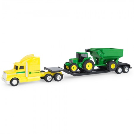 Caminho Tomy - John Deere Remorque With Tractor - Escala 1/64 (46352p8)