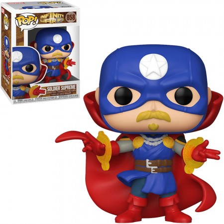 Funko Pop Marvel Infinity Warps - Soldier Supreme 858