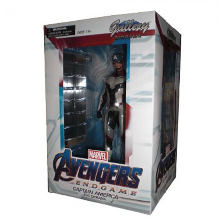 Esttua Diamond Select Marvel Gallery Avengers Endgame - Captain America Team Suit