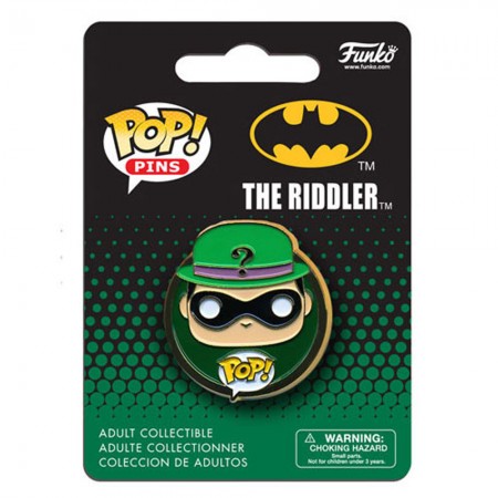 Funko Pop Pins Dc Universe Riddler