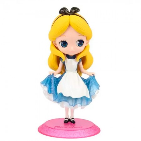 Esttua Banpresto Q Posket Disney - Alice Glitter