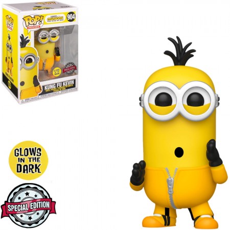 Funko Pop Minions - Kung Fu Kevin 904 (glows)